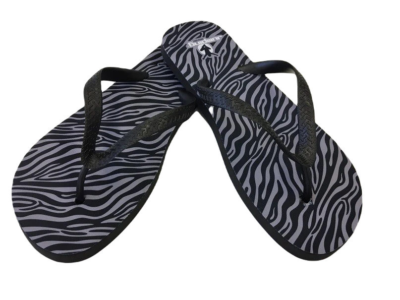 Men's Flip flops zebra