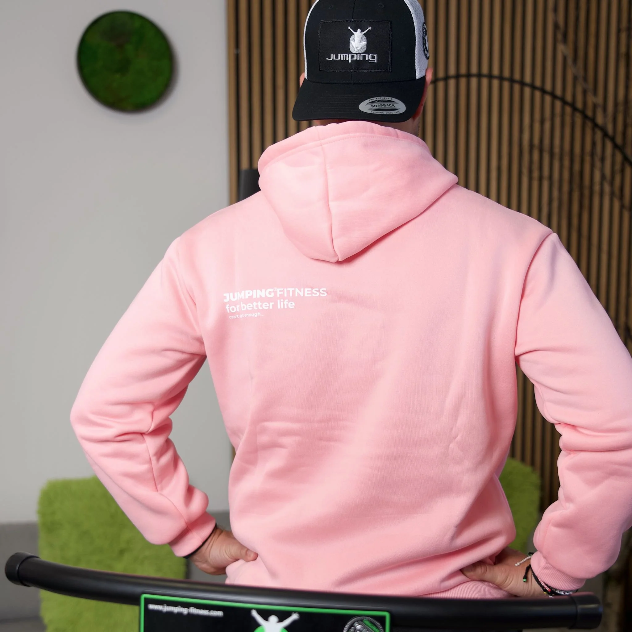 Pink hoodie BEAT Unisex - Image 8