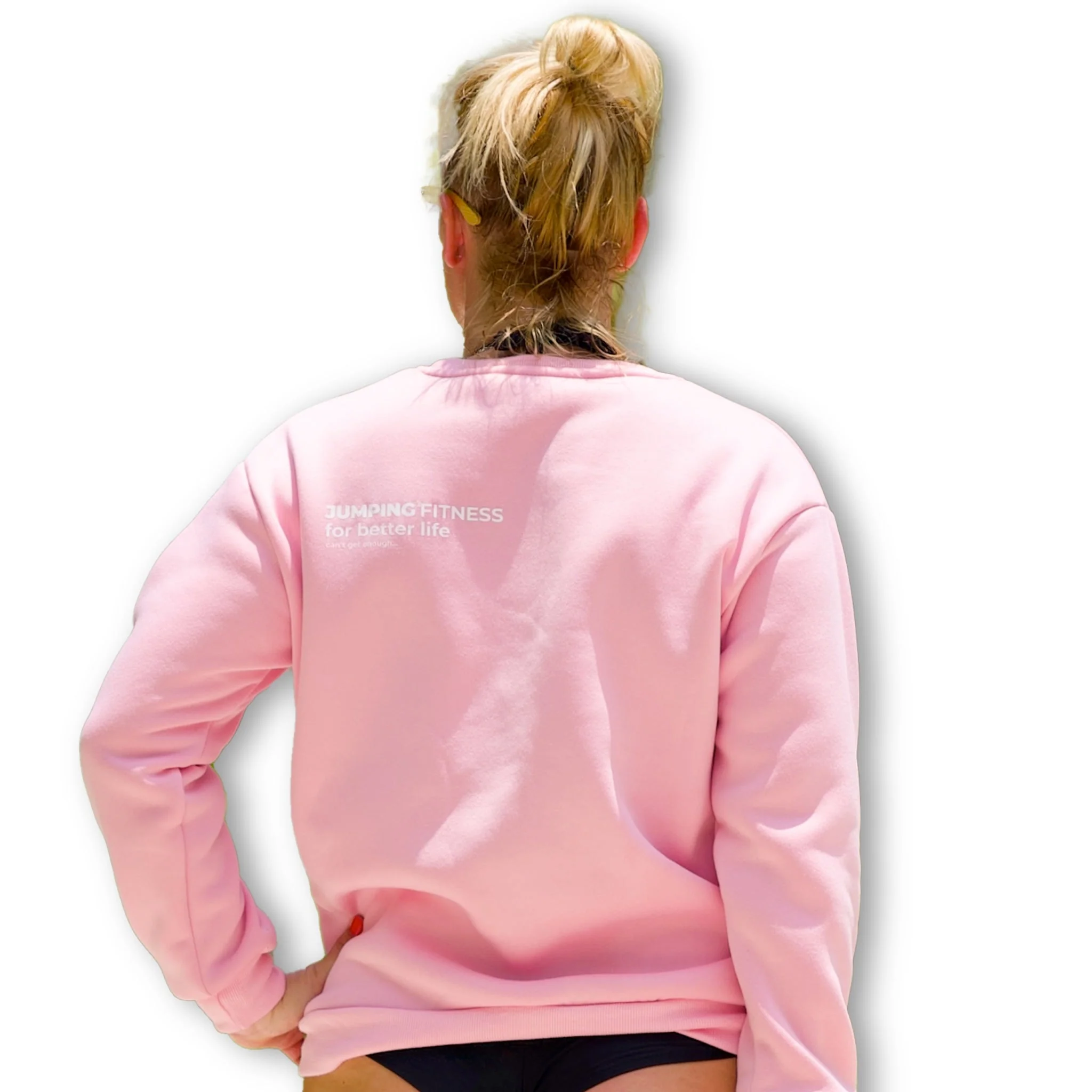 Pink sweatshirt BEAT without a hood - Image 3